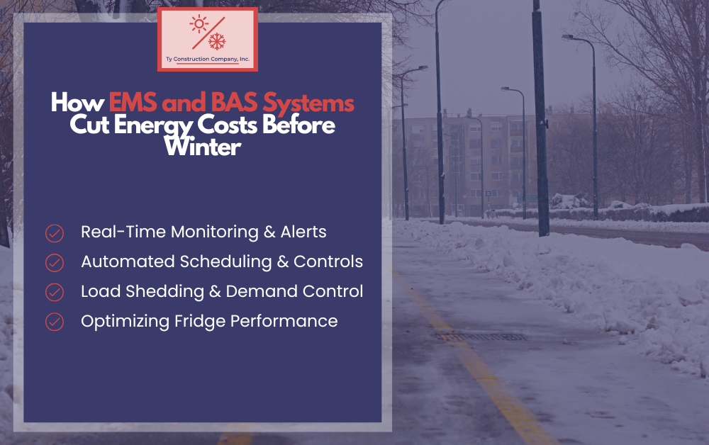 How EMS and BAS Systems Cut Energy Costs Before Winter Infographic