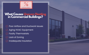 What Causes Uneven Heating in Commercial Buildings? Infographic